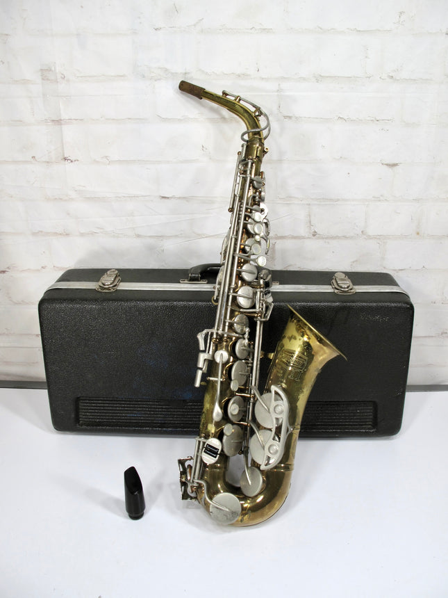 Selmer Bundy II Student Model Alto Saxophone Sax w/ Mouthpiece & Case