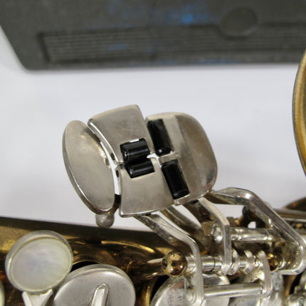 Selmer Bundy II Student Model Alto Saxophone Sax w/ Mouthpiece & Case