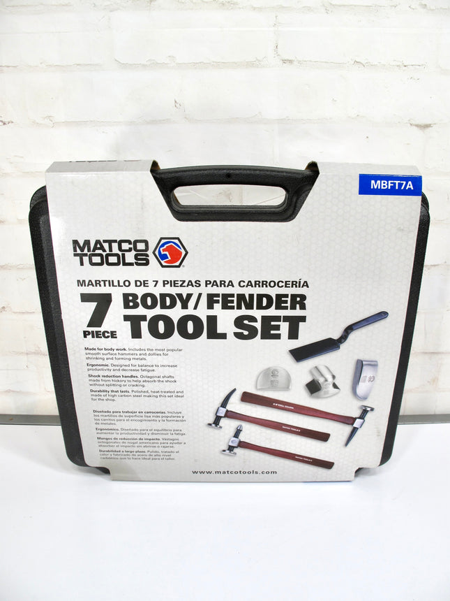 Matco Tools MBFT7A 7 Piece Auto Body Fender Tool Set W/Case