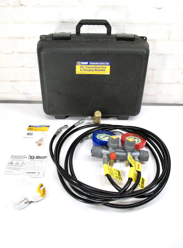 Yellow Jacket 45930 4-Valve TITAN CO2 Transcritical Test Manifold