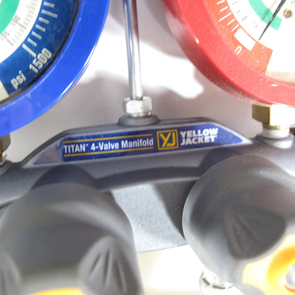 Yellow Jacket 45930 4-Valve TITAN CO2 Transcritical Test Manifold