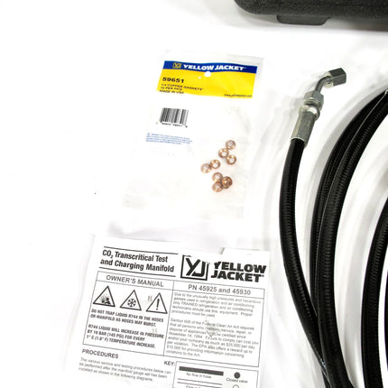 Yellow Jacket 45930 4-Valve TITAN CO2 Transcritical Test Manifold