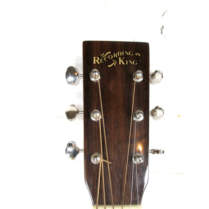 Recording King RD-T16 Torrefied Adirondack Dreadnought Acoustic Guitar
