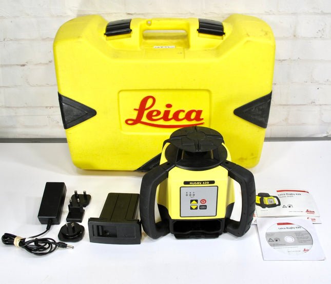 Leica Rugby 620 Construction Rotary Laser Level 500M Range