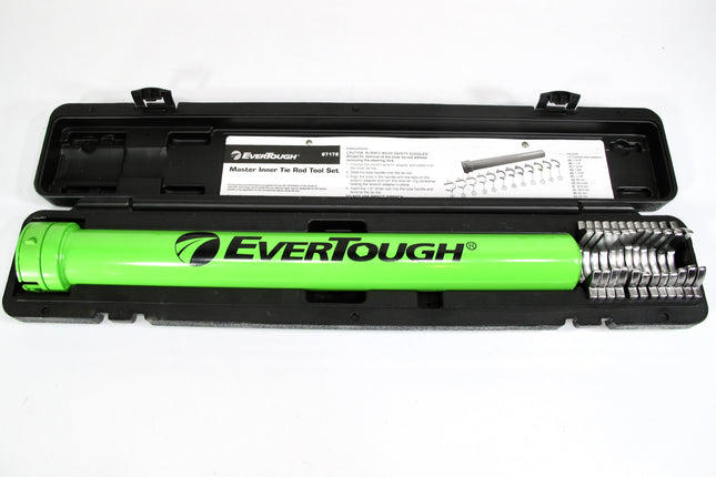 EverTough 67178 Master Inner Tie Rod Tool Set Kit With Case