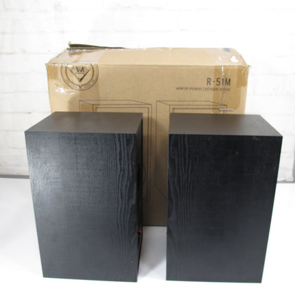 Klipsch Reference R-51M 8-Ohm 340W Max 85W RMS Black Bookshelf Stereo Speakers Pair