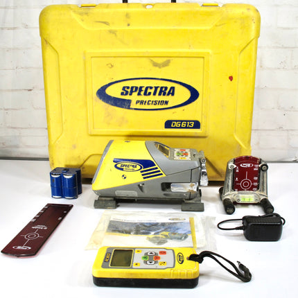 Spectra Precision DG613 Red Beam Pipe Laser w/RC803 Remote Control