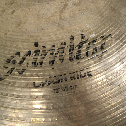 Zildjian Scimitar 18" Crash Ride Drum Cymbal