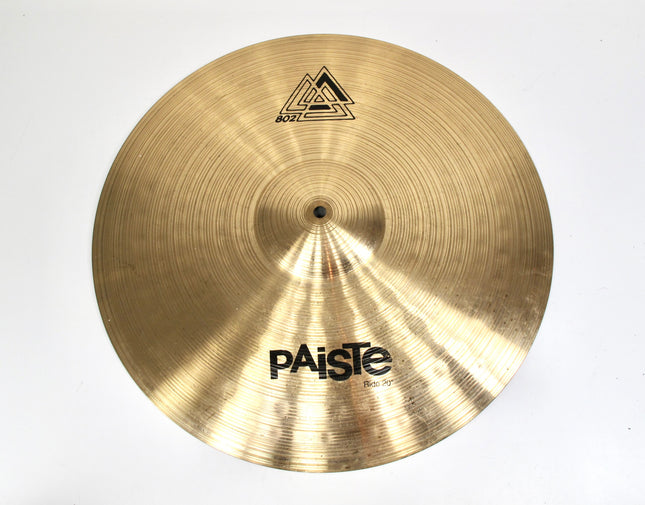 Paiste 802 20 Inch Ride Drum Cymbal