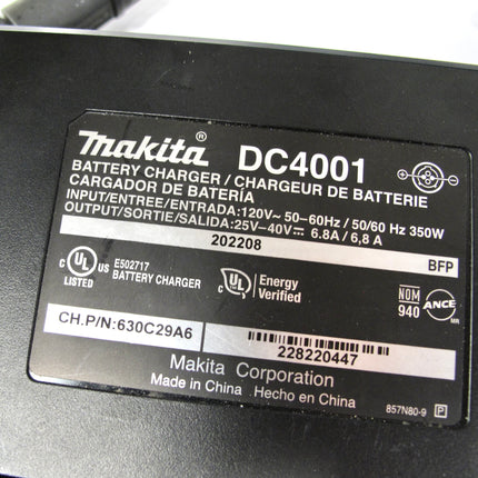 Makita PDC1200A01 1200WH XGT LXT  40V Equipment Battery Backpack System