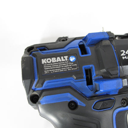 Kobalt KXHD 124B-03 24V Max XTR Brushless 1/2'' Hammer Drill KXHD 124B-03 Tool Only