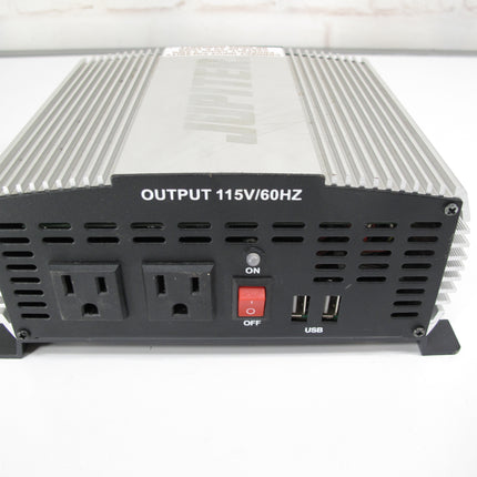 Jupiter Power 63432 1500 Watt Continuous Power 3000 Watt Peak DC to AC Power Inverter