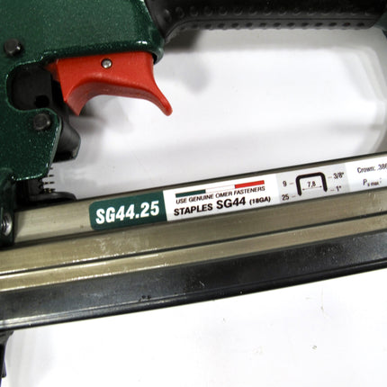 Omer SG44.32 18 Gauge 3/8" Crown Stapler for Senco M Staples