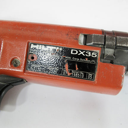 HILTI DX 35 Powdered Actuated Concrete Nail Stud Gun