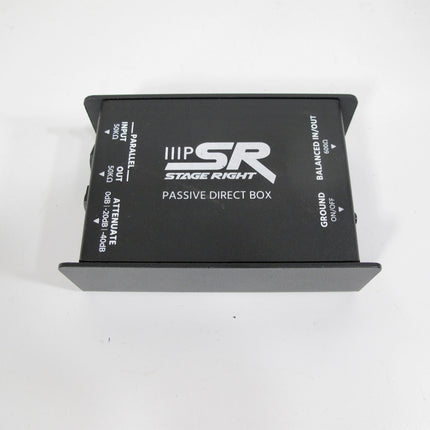 Monoprice Stage Right Sound Block Passive Direct Box W/ Ground Lift / Attenuator DI