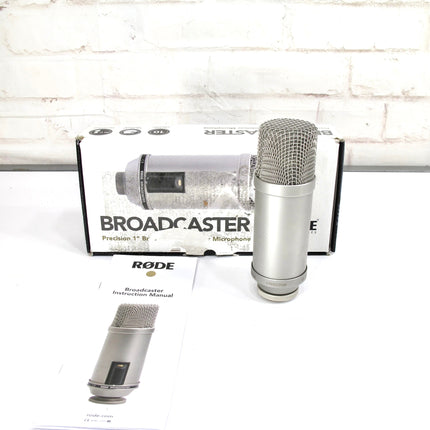 Rode Broadcaster Large Diaphragm Broadcast Condenser Microphone