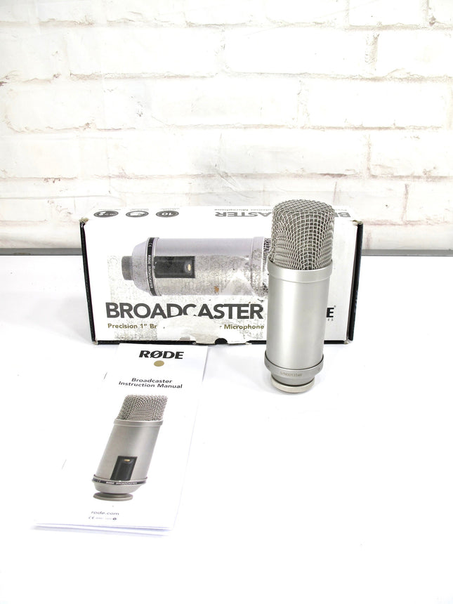 Rode Broadcaster Large Diaphragm Broadcast Condenser Microphone