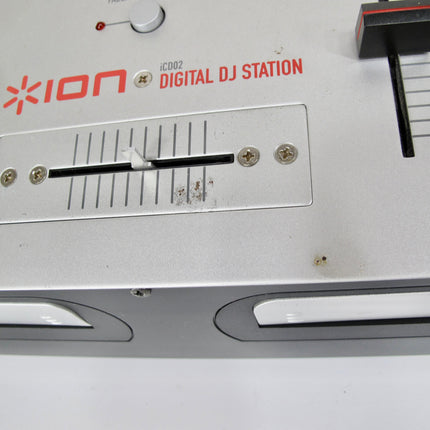 Ion Portable Station iCD02 Dual Deck DJ CD Player Mixer Combo