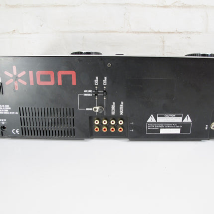 Ion Portable Station iCD02 Dual Deck DJ CD Player Mixer Combo