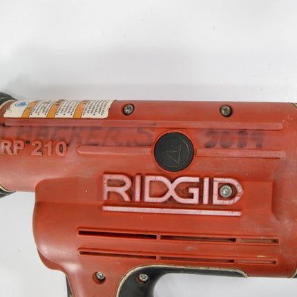 Ridgid 31028 RP 210 ProPress Compression Tool w/ 1-1/4" 1" 3/4" 1/2" Jawas