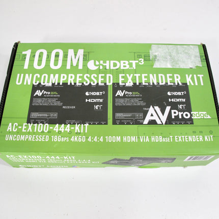AVPro Edge AC-EX100-444-KIT-GEN2 4K60 4:4:4 Receiver/ Transmitter Kit