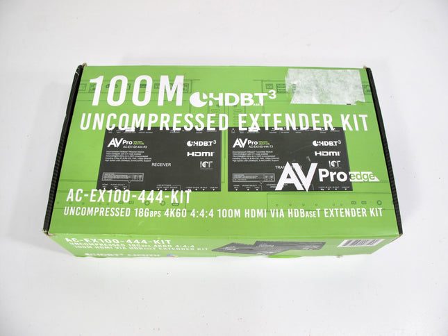 AVPro Edge AC-EX100-444-KIT-GEN2 4K60 4:4:4 Receiver/ Transmitter Kit