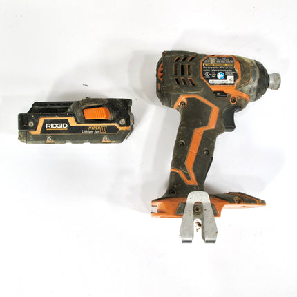 RIDGID R86034 18-Volt Lithium-Ion 1/4 in. Cordless Impact Drive Bare Tool
