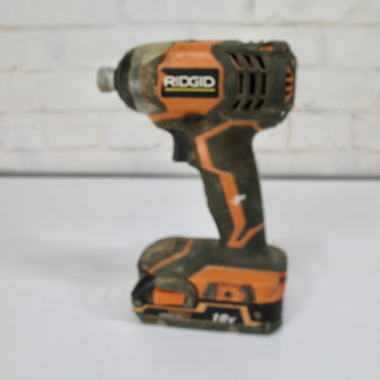 RIDGID R86034 18-Volt Lithium-Ion 1/4 in. Cordless Impact Drive Bare Tool
