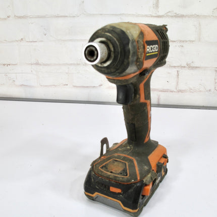 RIDGID R86034 18-Volt Lithium-Ion 1/4 in. Cordless Impact Drive Bare Tool