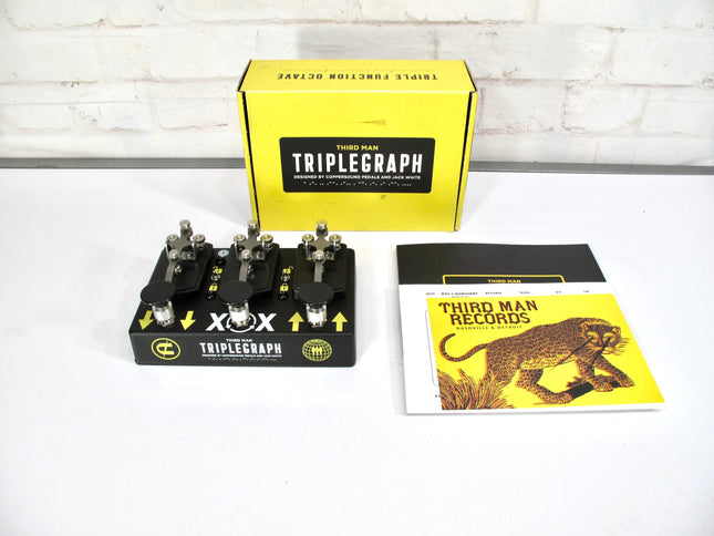 Coppersound Pedals x Third Man Records Triplegraph Jack White Polyphonic Octave Guitar Pedal
