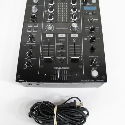 Pioneer DJ DJM-450 Compact Two-Channel DJ Mixer