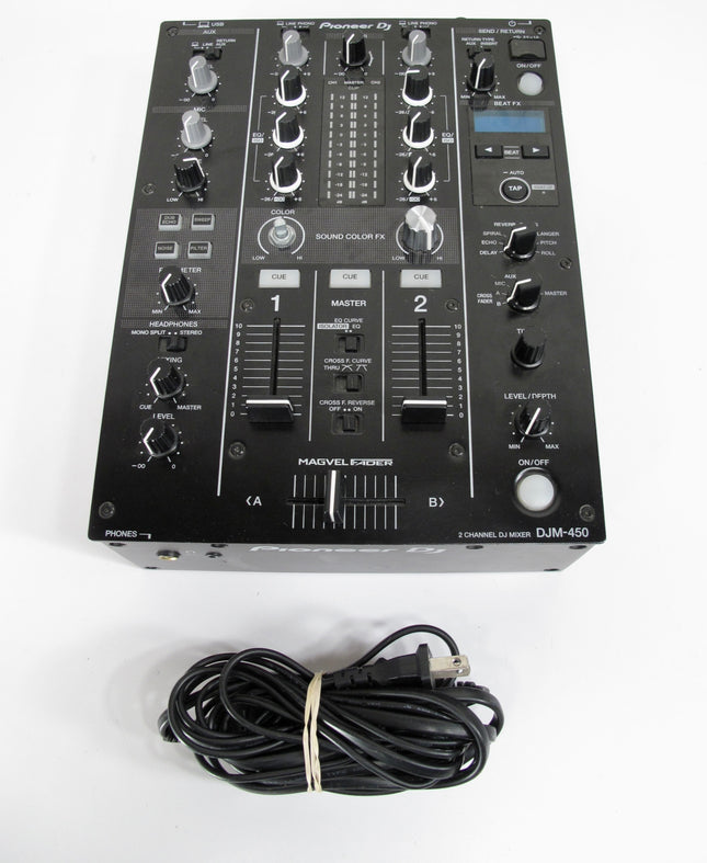 Pioneer DJ DJM-450 Compact Two-Channel DJ Mixer