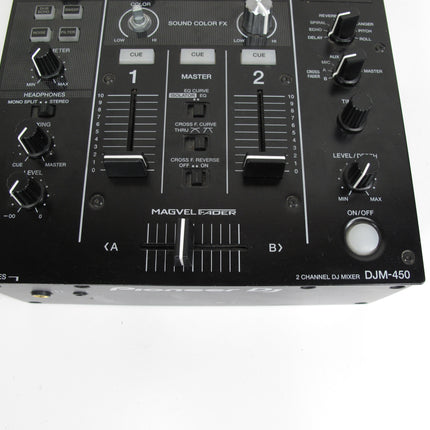 Pioneer DJ DJM-450 Compact Two-Channel DJ Mixer