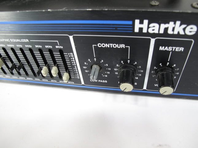 Hartke 2000 200 Watt Amplifier 10 Band EQ Active/Passive Input Bass Guitar Amp Head