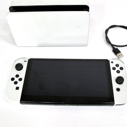 Nintendo Switch OLED HEG-001 Handheld Video Game Console 64GB White
