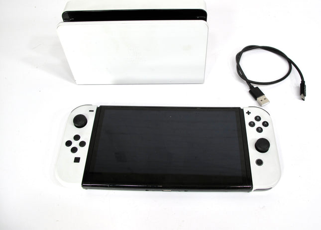 Nintendo Switch OLED HEG-001 Handheld Video Game Console 64GB White