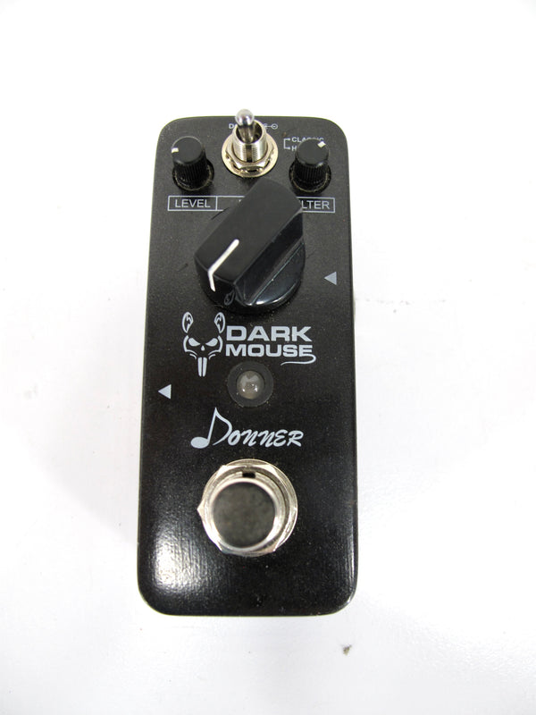 Donner Dark Mouse Distortion Electric Guitar Effects Pedal True Bypass 2 Mode