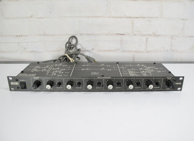 Rane SM26 6 Channel Rackmount Splitter Mixer