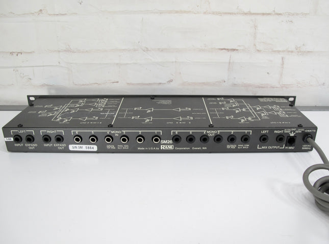 Rane SM26 6 Channel Rackmount Splitter Mixer