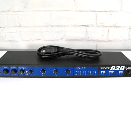 Motu 828 Firewire Audio Computer Recording Interface