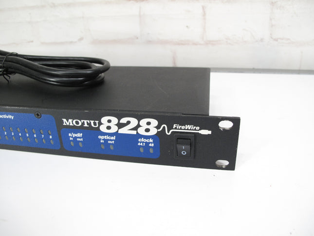Motu 828 Firewire Audio Computer Recording Interface