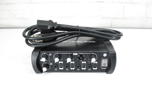 Sterling Audio 4-Channel Professional Headphone Amplifier SH4A