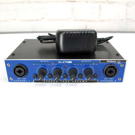 Presonus BlueTube Two Channel Tube Microphone Instrument  Preamplifier