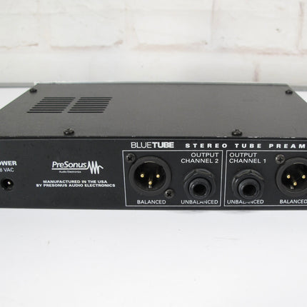 Presonus BlueTube Two Channel Tube Microphone Instrument  Preamplifier