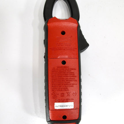 Milwaukee 2235-20 400 AMP Clamp Meter 600V AC/DC Heavy Duty True RMS