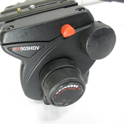 Manfrotto 503HDV Professional Video Fluid Quick Release Tripod Head W/ Pan BarOpens in a new window or tab Pre-Owned