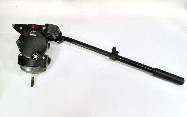 BOGEN / MANFROTTO 3147 / 510 VIDEO HEAD w/Manfrotto remobeble Sliding Plate.