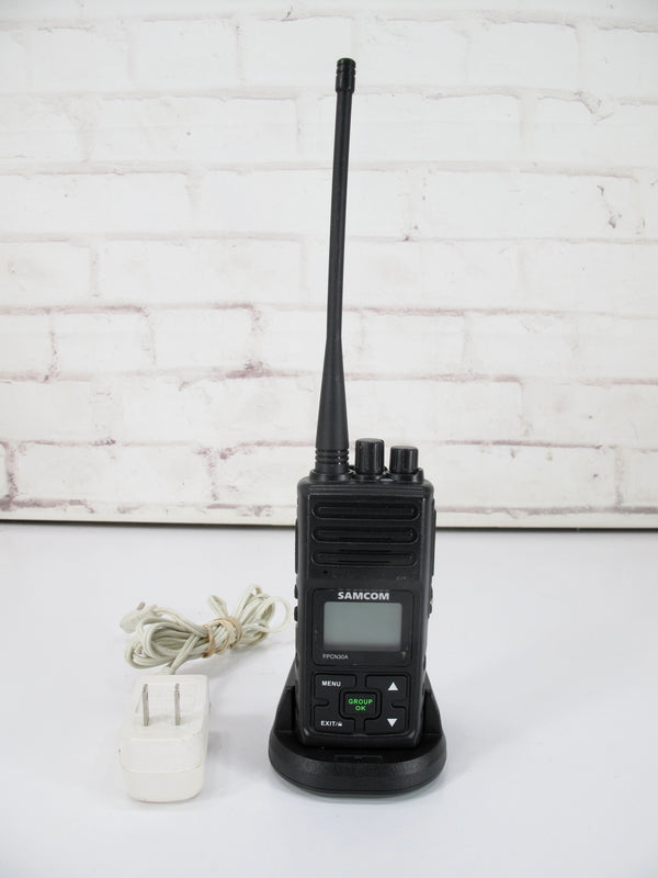 Samcom FPCN30A UHF Portable Handheld 2-Way Radio 400-470MHz 5W