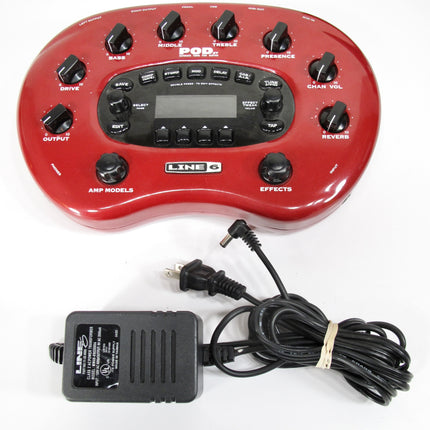 LINE 6 POD XT Multi-Effects Guitar Effect Pedal W/Power Cord