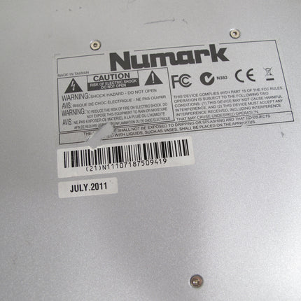Numark Serato NS6 4-Channel Digital DJ Controller Turntable Interface